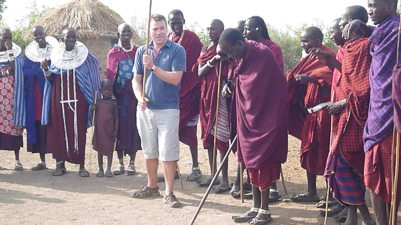 Roy Davies visits the Masai tribe at the Ngorongoro crater, preparing for a ‘wilderness walk’ with the warriors